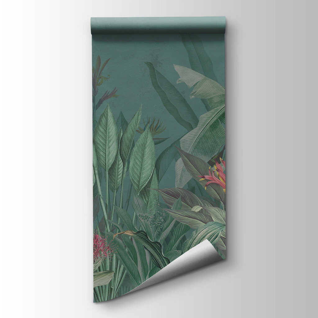 Plantas e flores tropicais — vista do produto