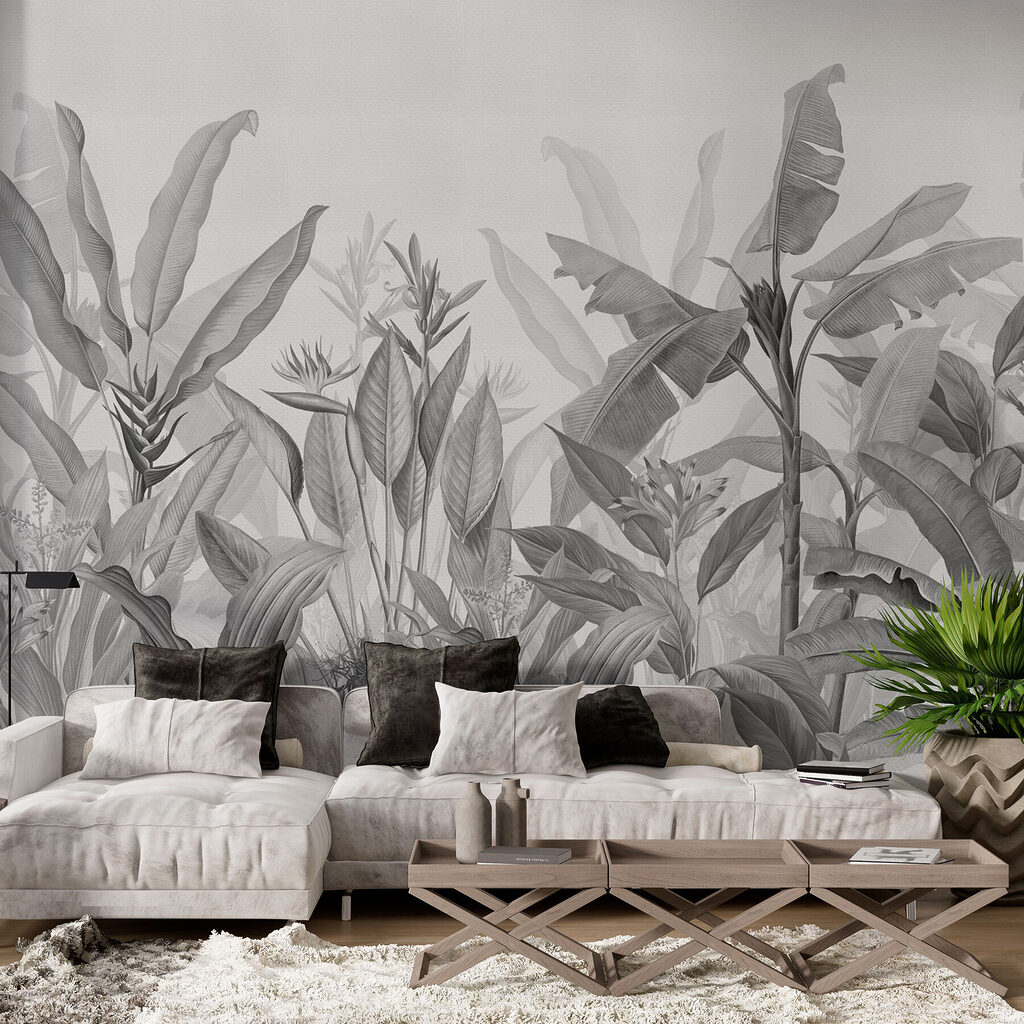 Plantas e flores tropicais — interior 1