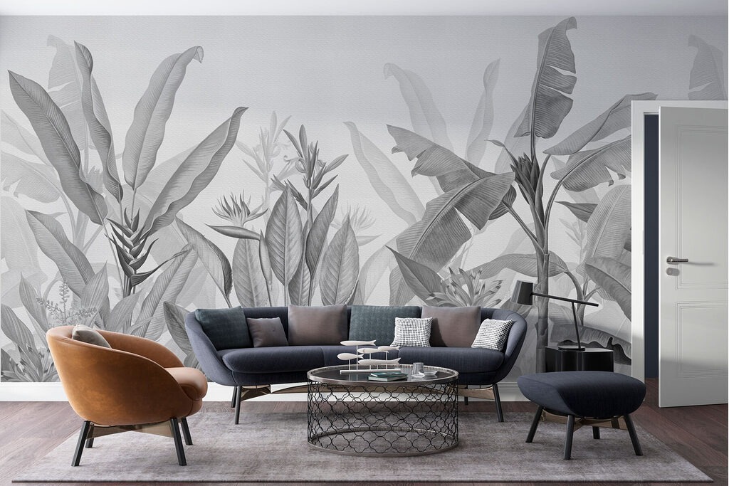 Plantas e flores tropicais — interior 2