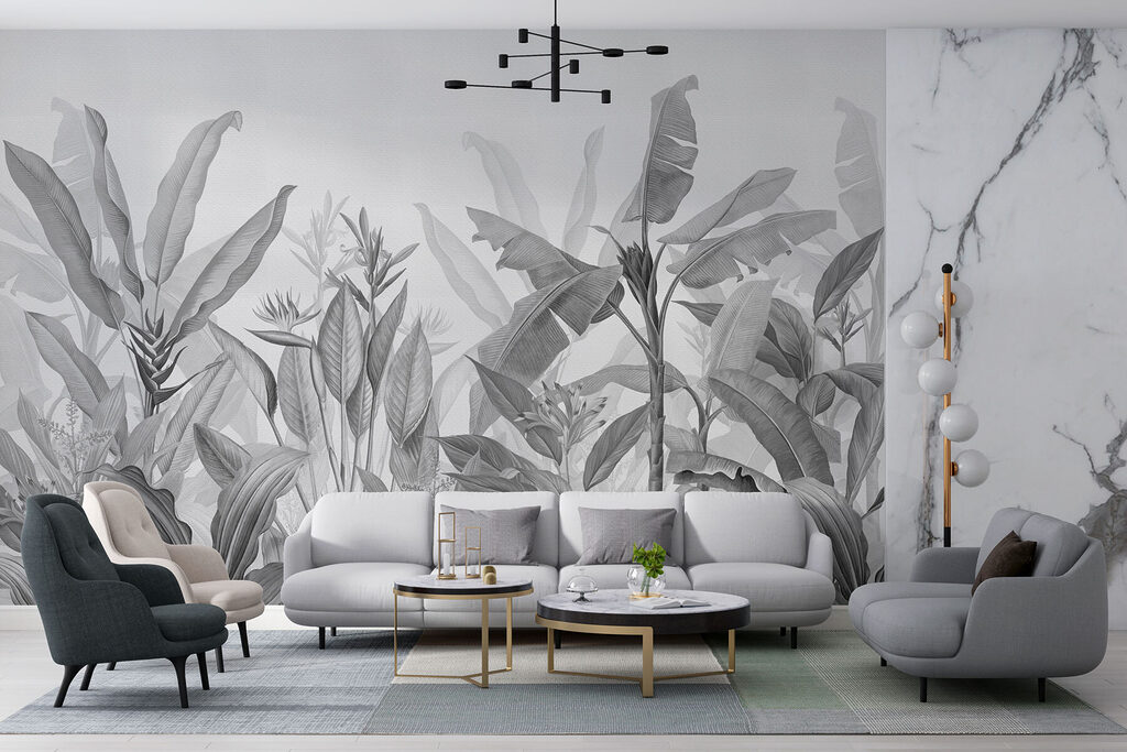 Plantas e flores tropicais — interior 3
