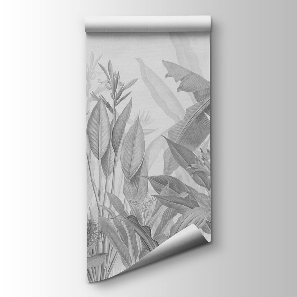 Plantas e flores tropicais — vista do produto