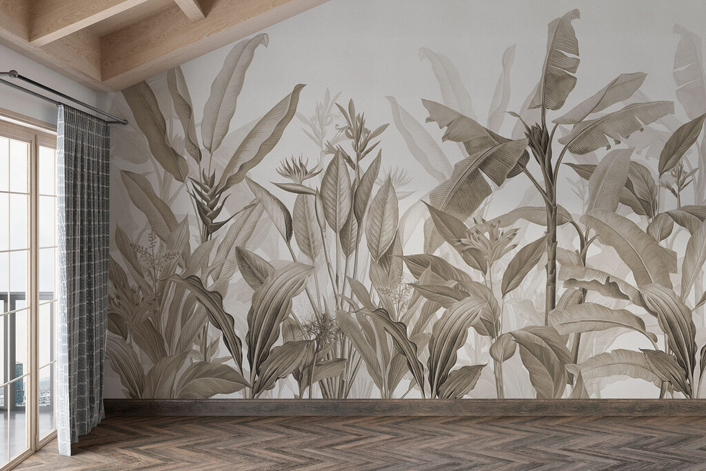 Plantas e flores tropicais — interior 3