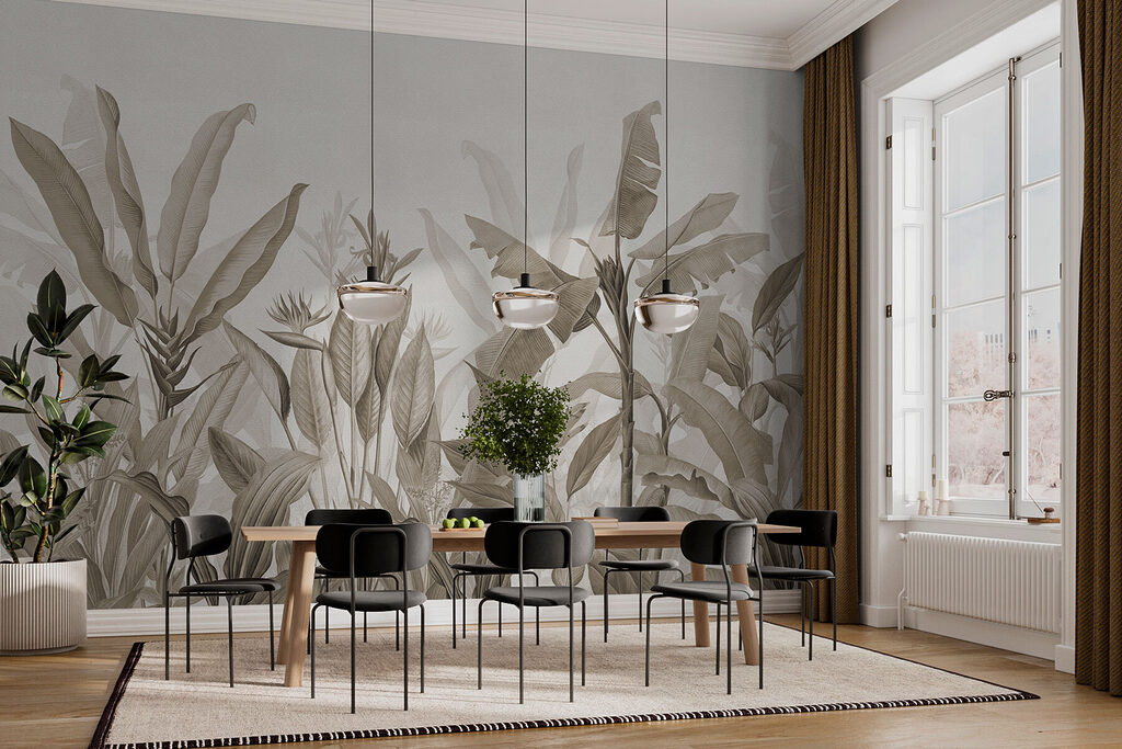 Plantas e flores tropicais — interior 4