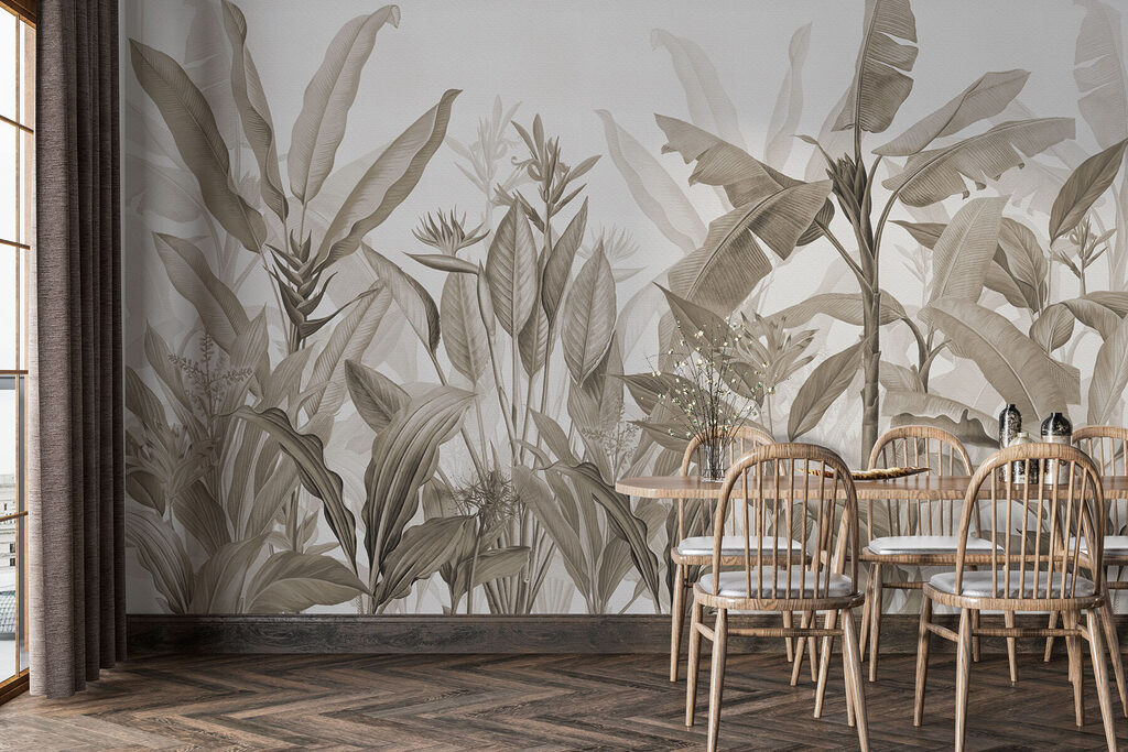 Plantas e flores tropicais — interior 5
