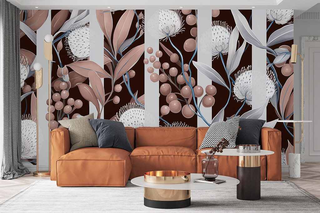 Umbelas entre riscas — interior 2