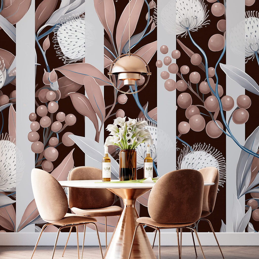 Umbelas entre riscas — interior 4