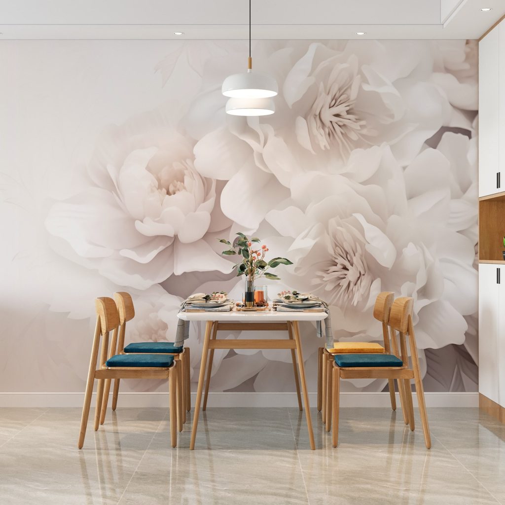 Flores brancas a dissolver-se — interior 3