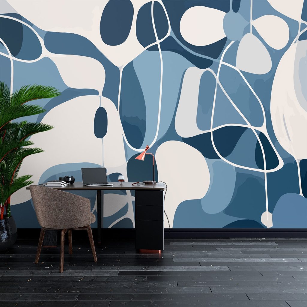 Formas abstratas e linhas — interior 3