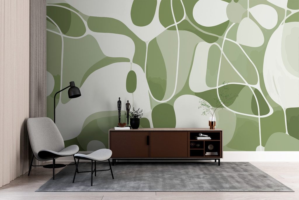 Formas abstratas e linhas — interior 3