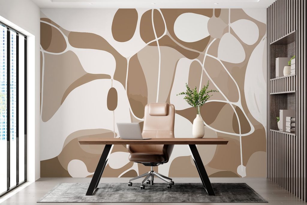 Formas abstratas e linhas — interior 3