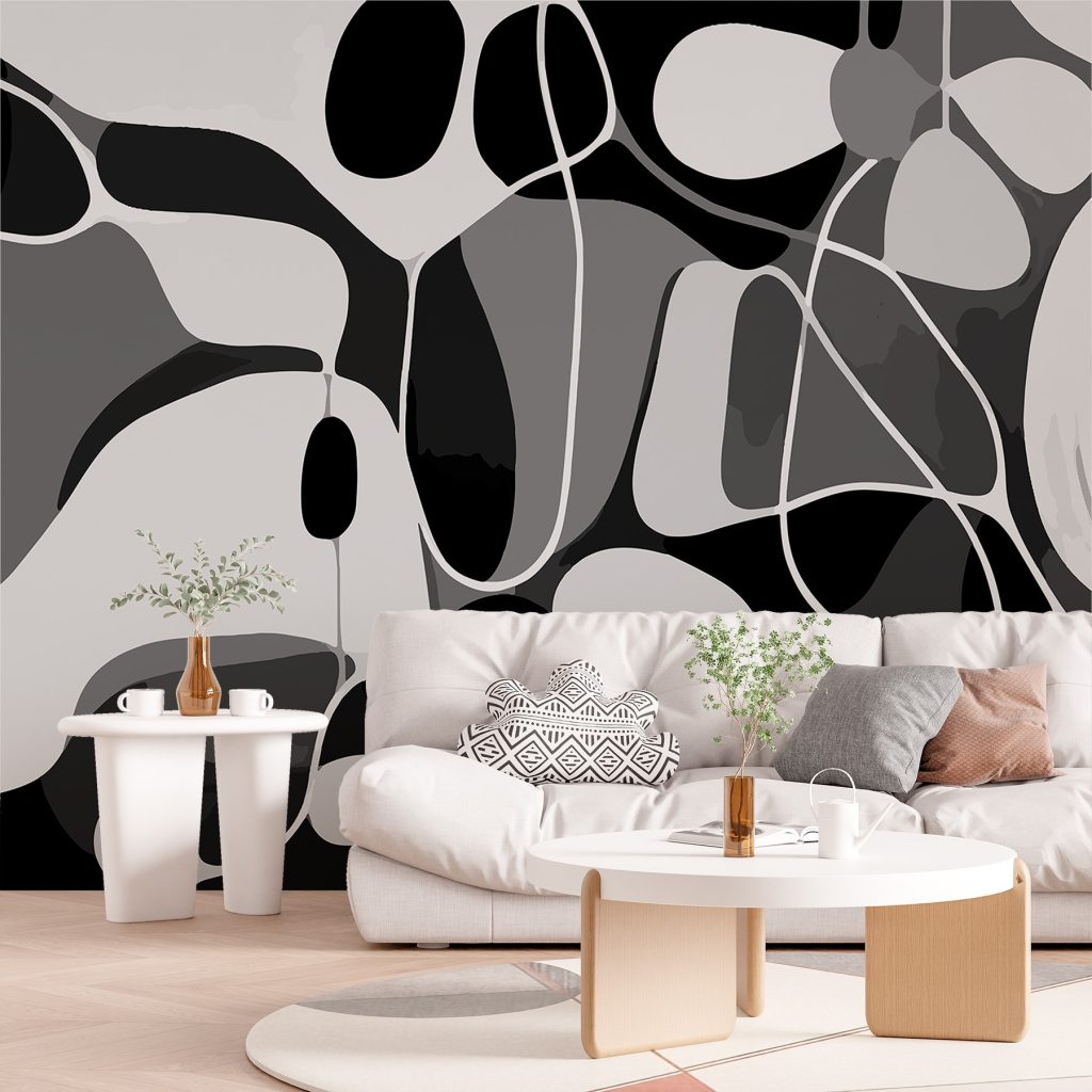 Formas abstratas e linhas — interior 2