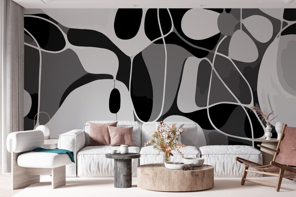 Formas abstratas e linhas — interior 3