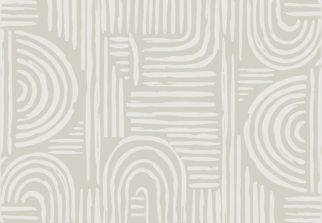 Linhas creme em curvas — design completo