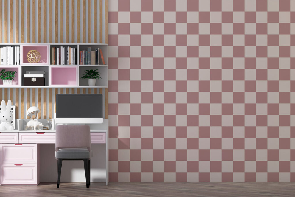 Quadrados em contraste — interior 3