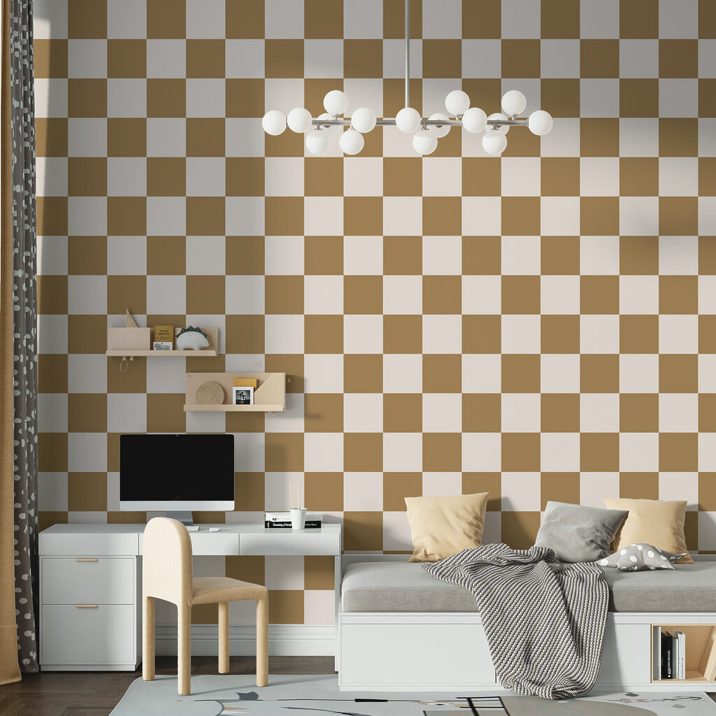 Quadrados em contraste — interior 3