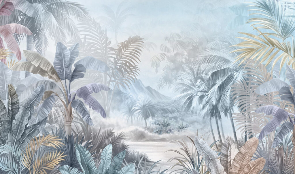 Lago na selva — design completo