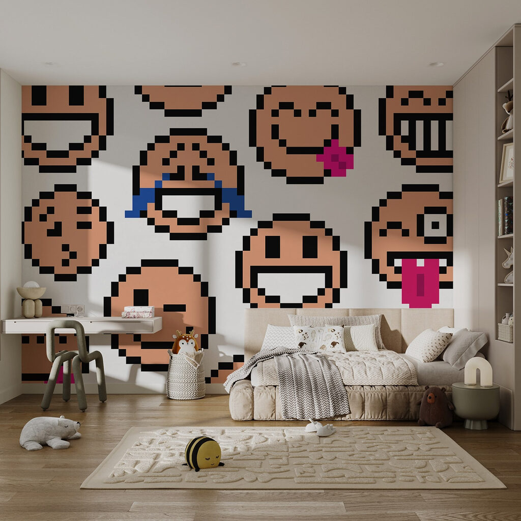 Carinhas em pixels — interior 2