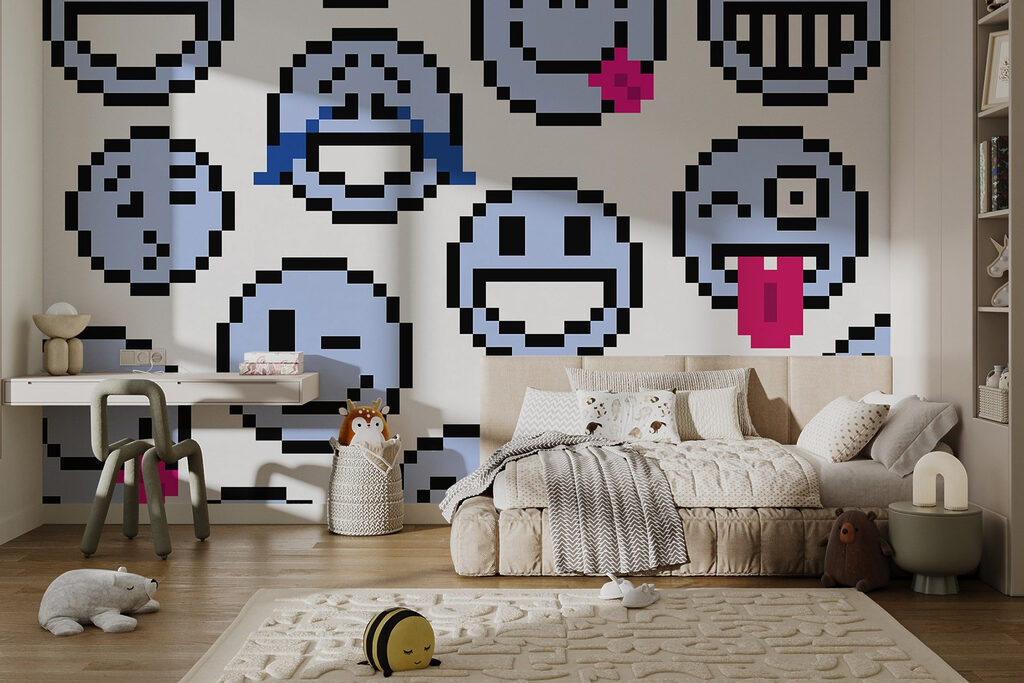 Carinhas em pixels — interior 2