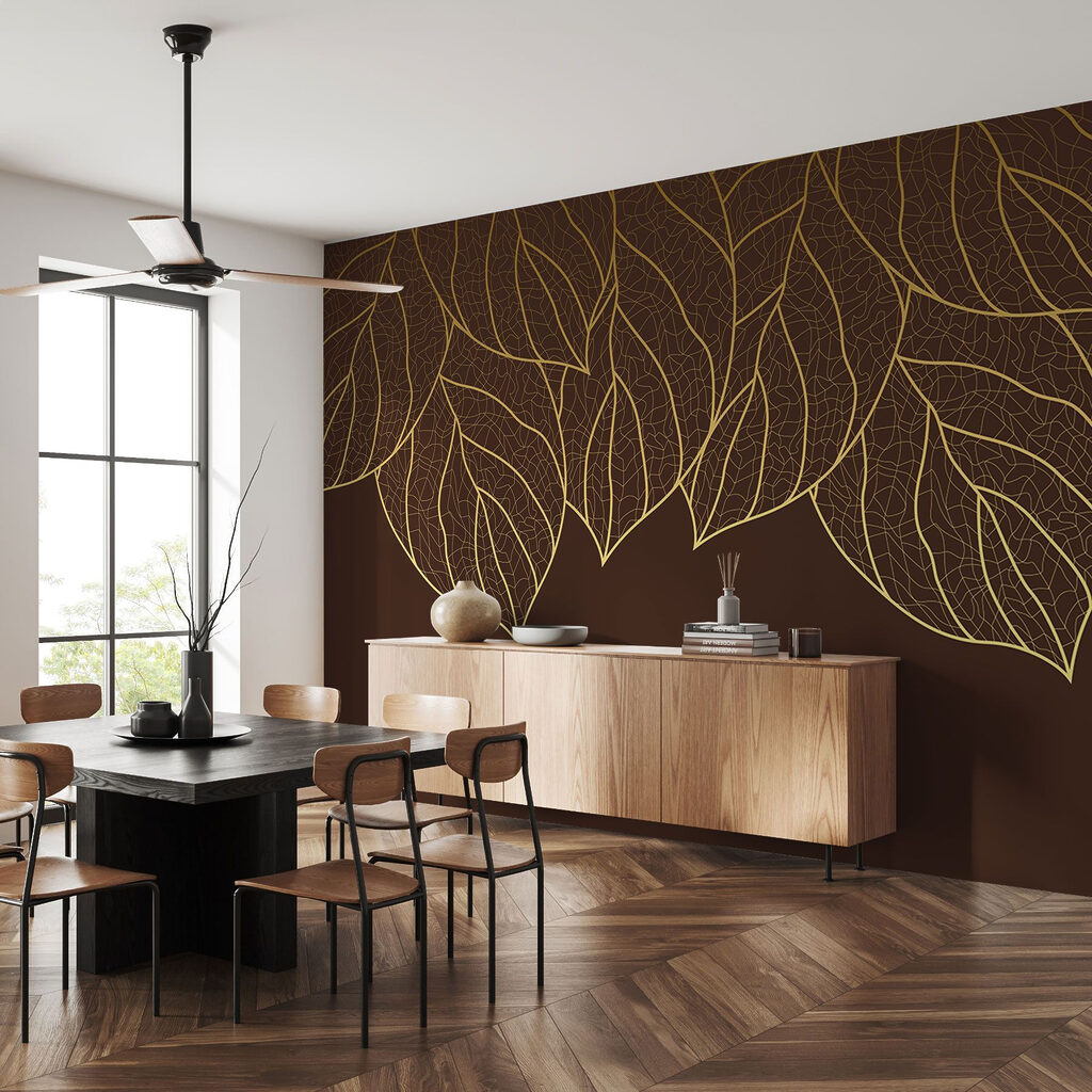 Folhas douradas — interior 3
