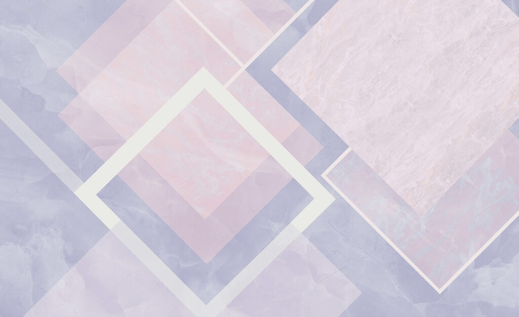 Losangos com contorno branco — design completo