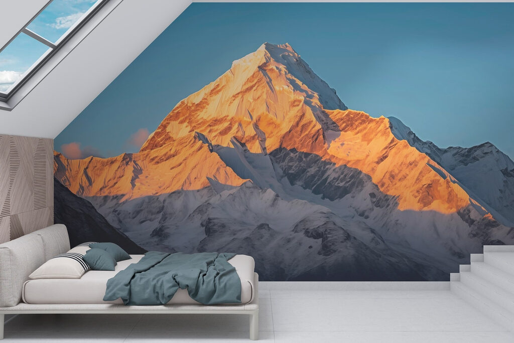 Cume dourado ao amanhecer — interior 1