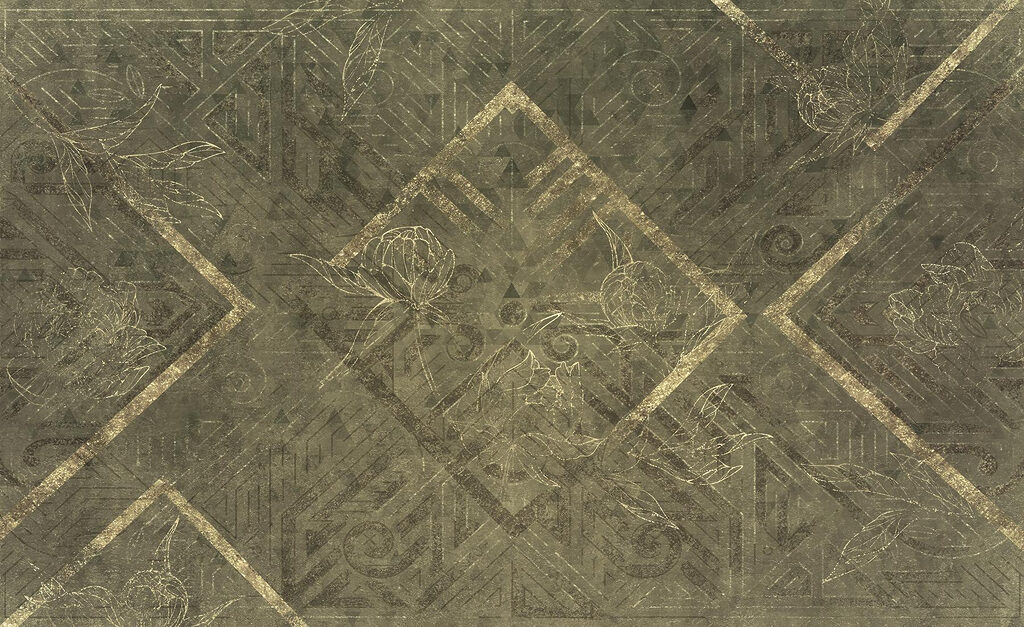 Quadrados e diagonais — design completo