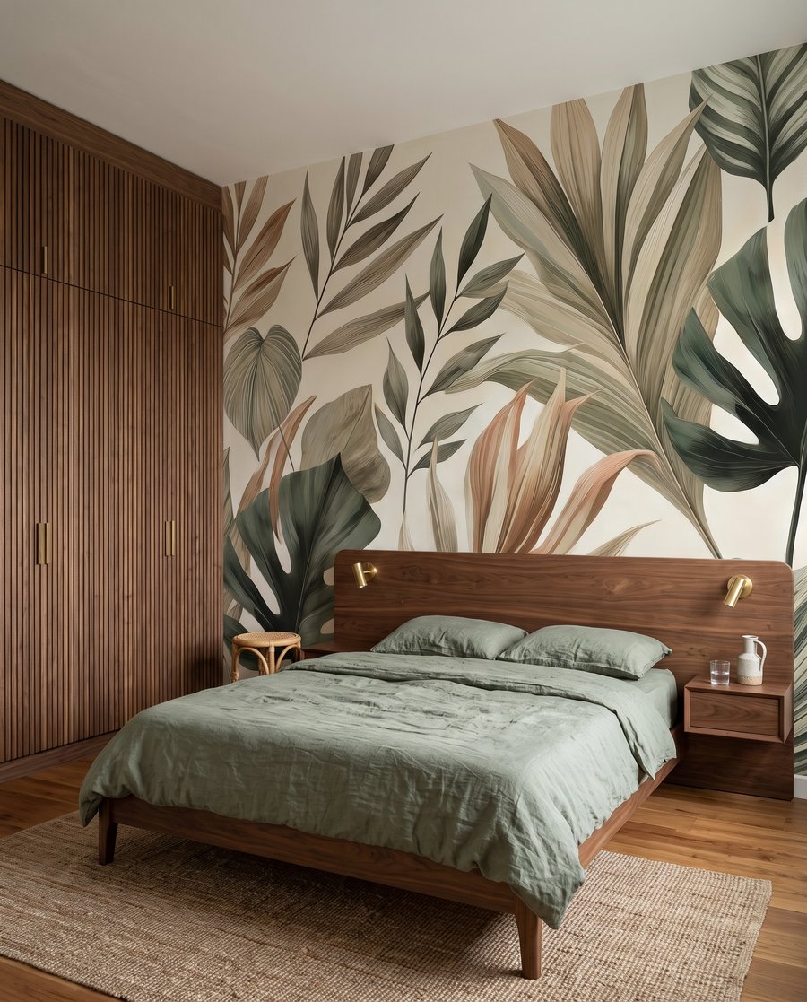 Folhas tropicais naturais — interior 3