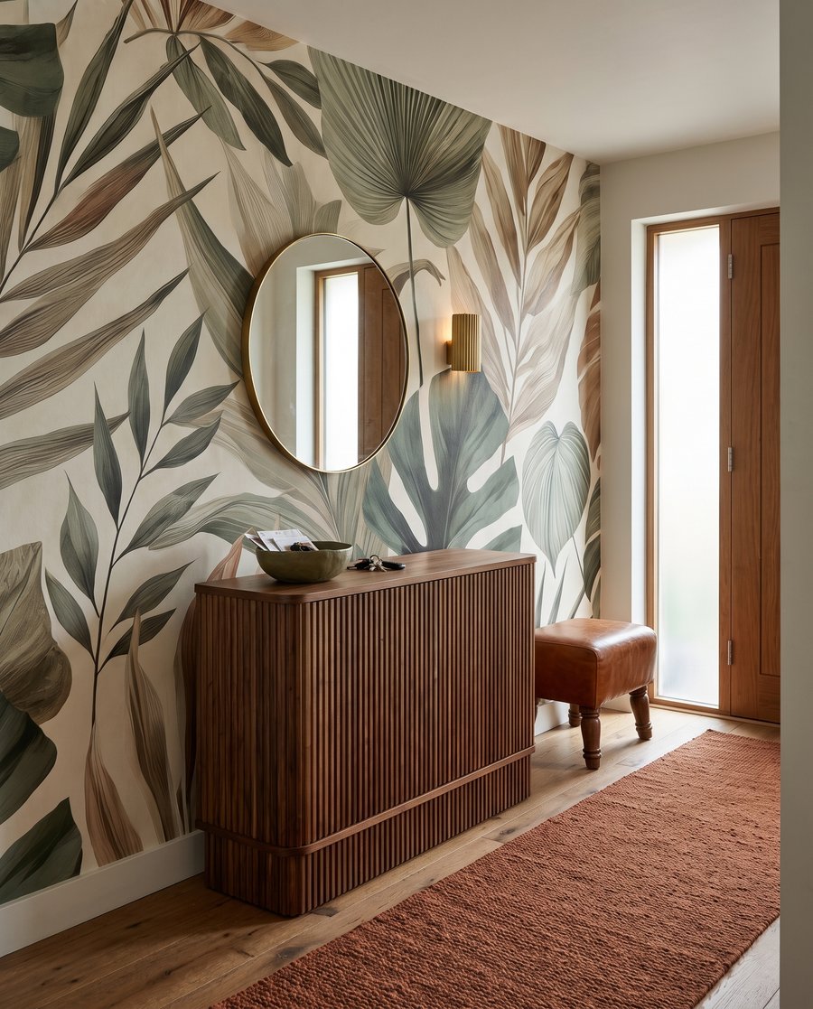 Folhas tropicais naturais — interior 7