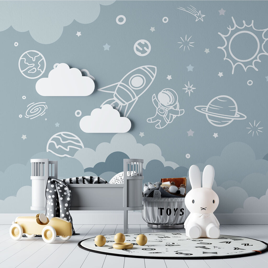 Foguetão sobre nuvens — interior 2