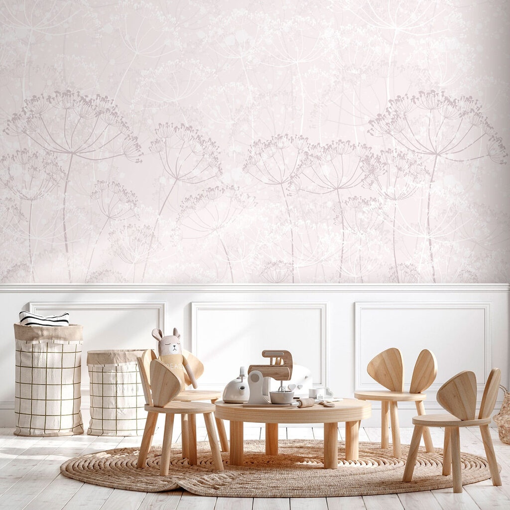 Umbelas finas em branco — interior 2