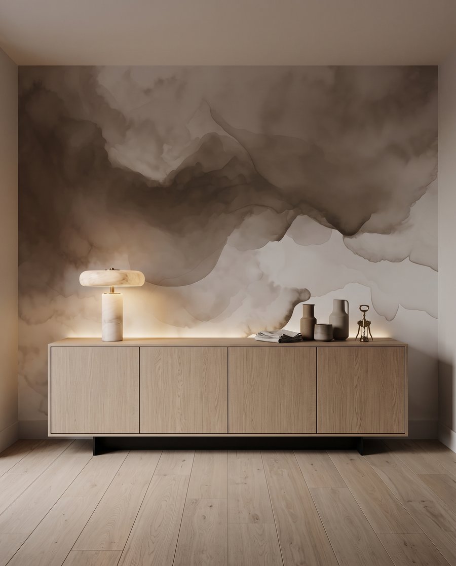 Nuvens de tinta — interior 1