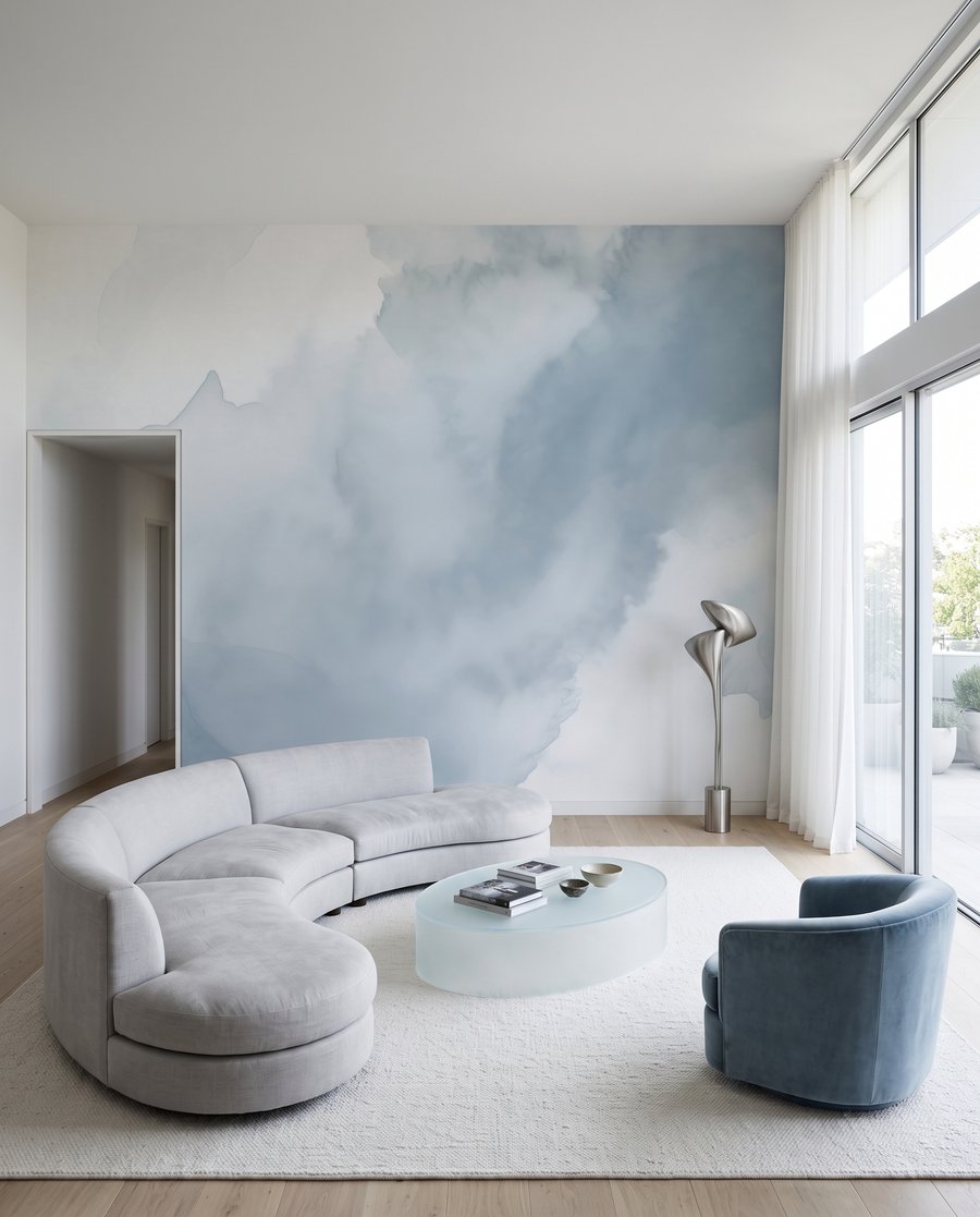 Nuvens de tinta — interior 3