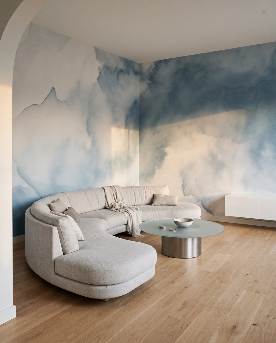 Nuvens de tinta — interior 4