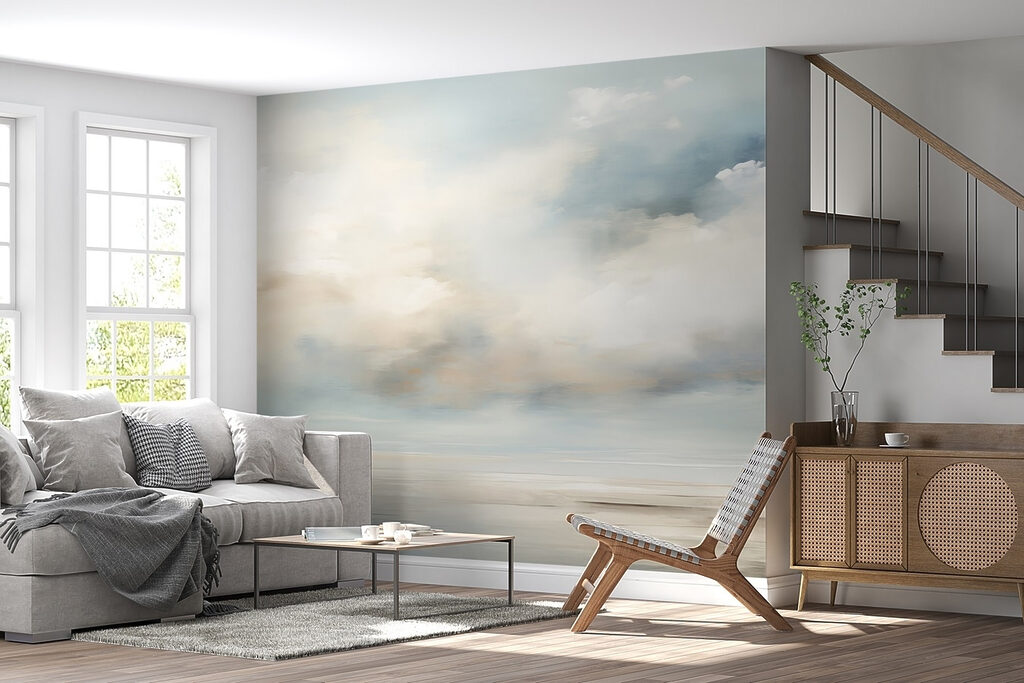 Nuvens baixas sobre areia — interior 3