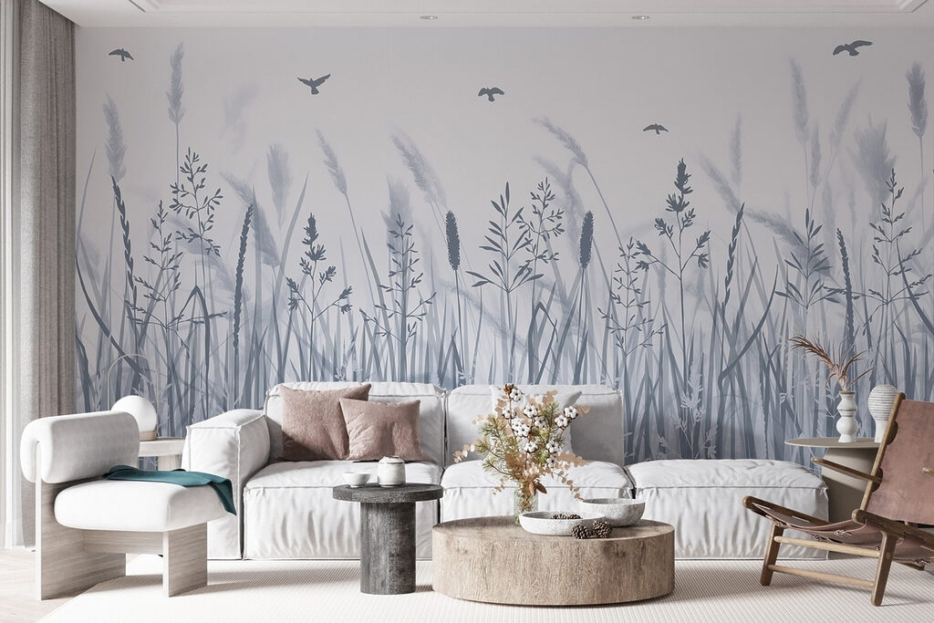 Aves sobre hastes altas — interior 3