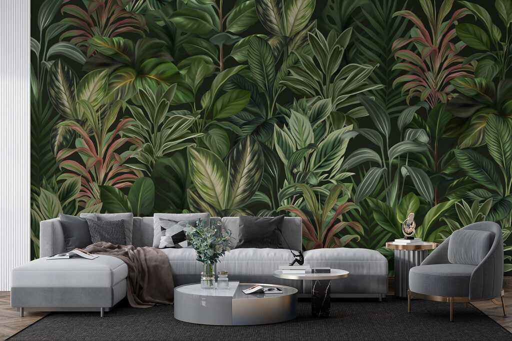Selva em verde profundo — interior 2