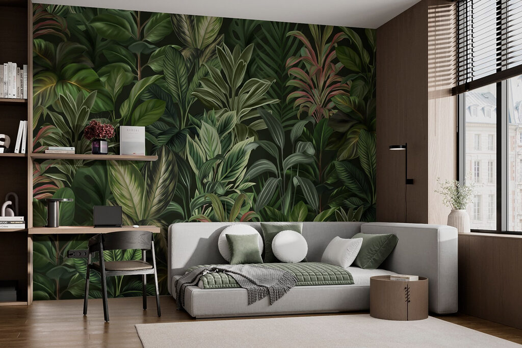 Selva em verde profundo — interior 4