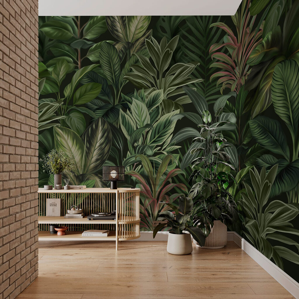 Selva em verde profundo — interior 5