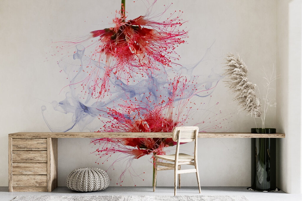 Flores em salpicos — interior 3