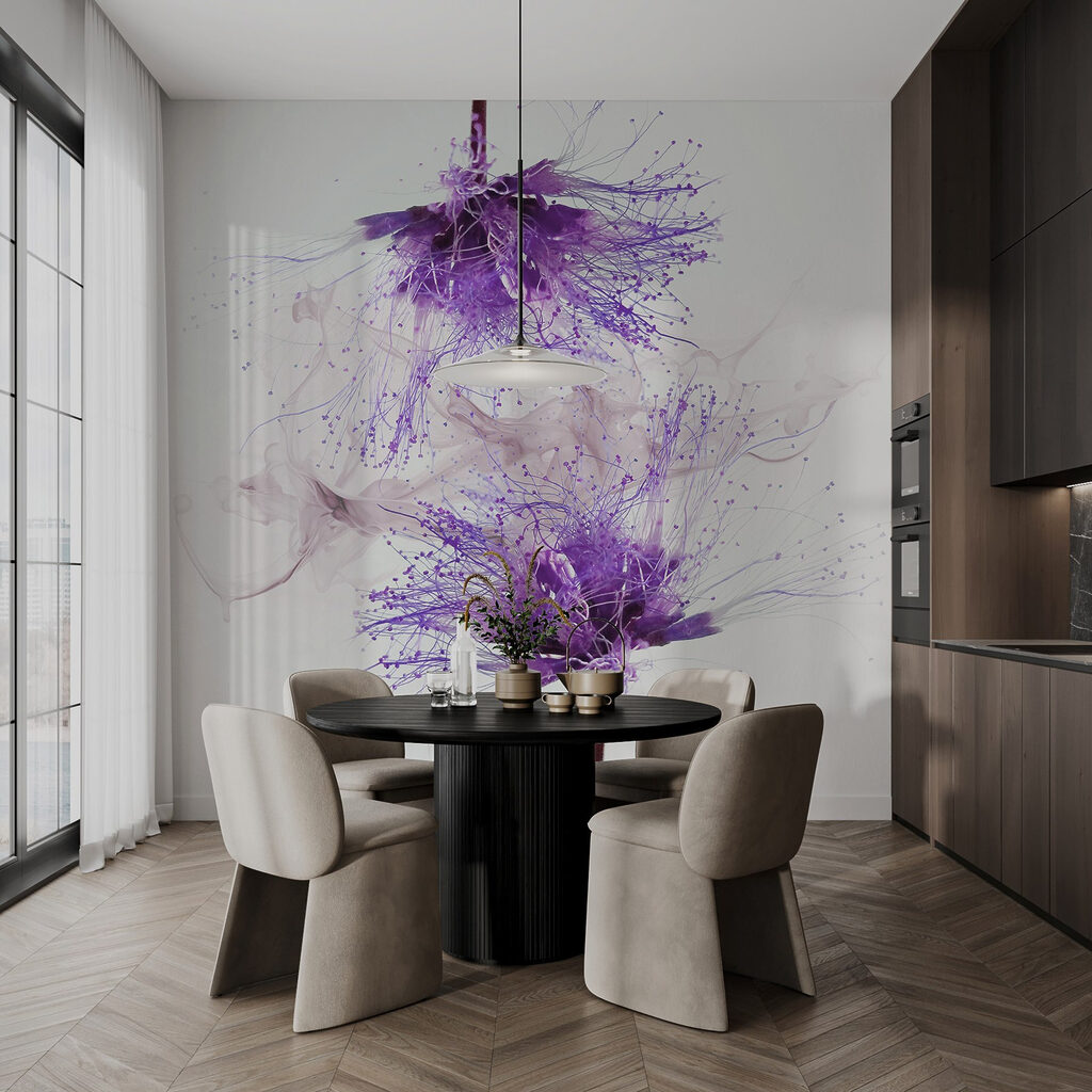 Flores em salpicos — interior 2