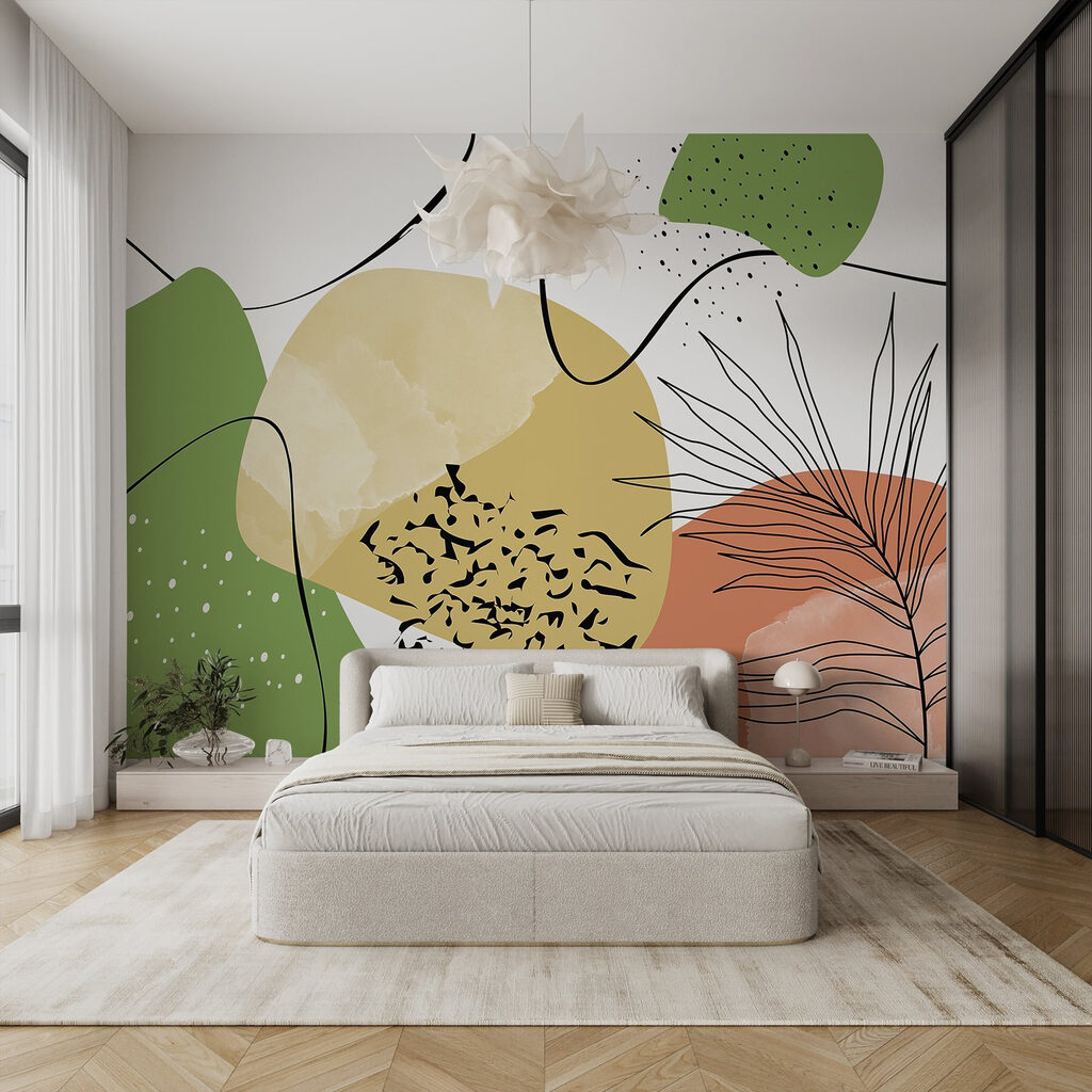 Colagem botânica — interior 1