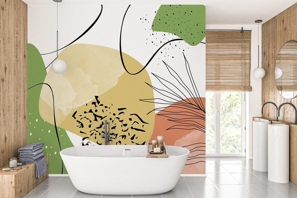 Colagem botânica — interior 2