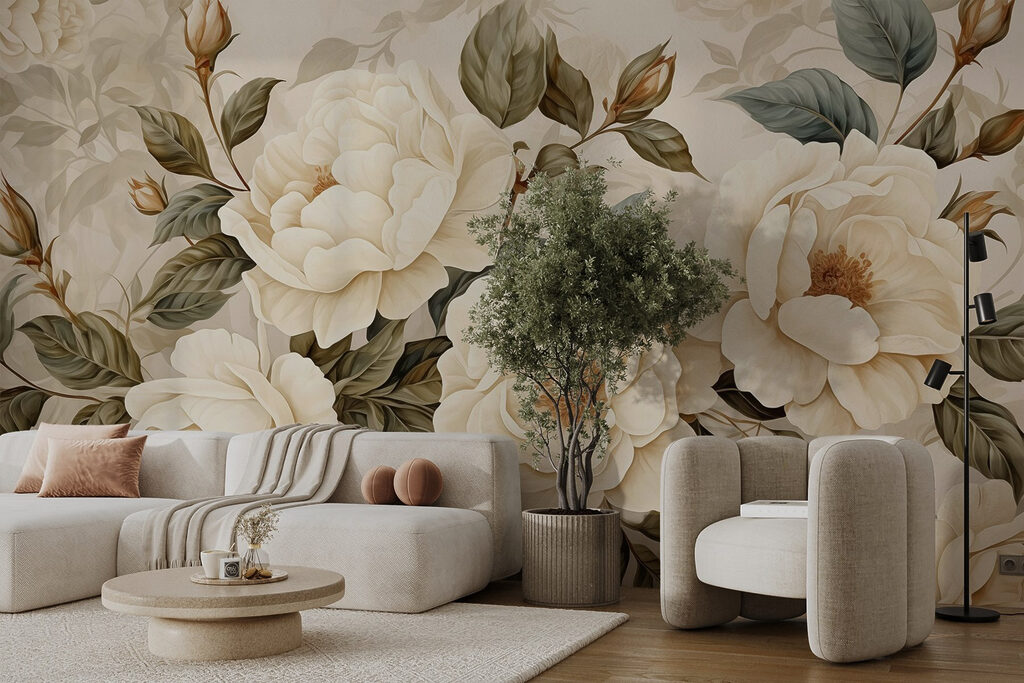 Rosas creme — interior 2
