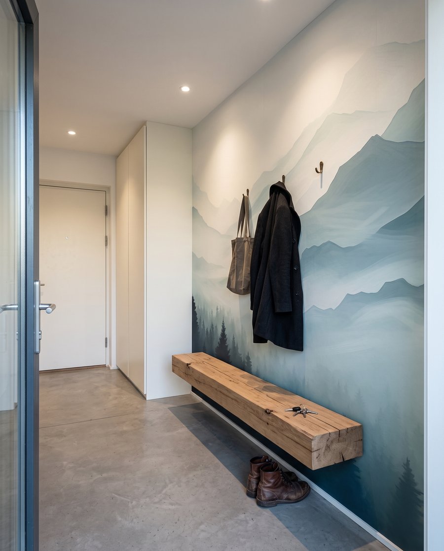 Pinheiros entre sombras — interior 4
