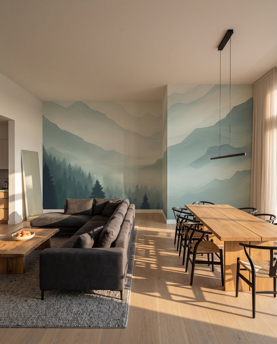 Pinheiros entre sombras — interior 7