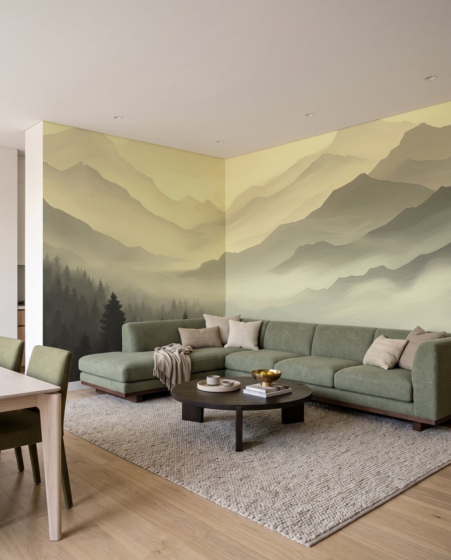 Pinheiros entre sombras — interior 4