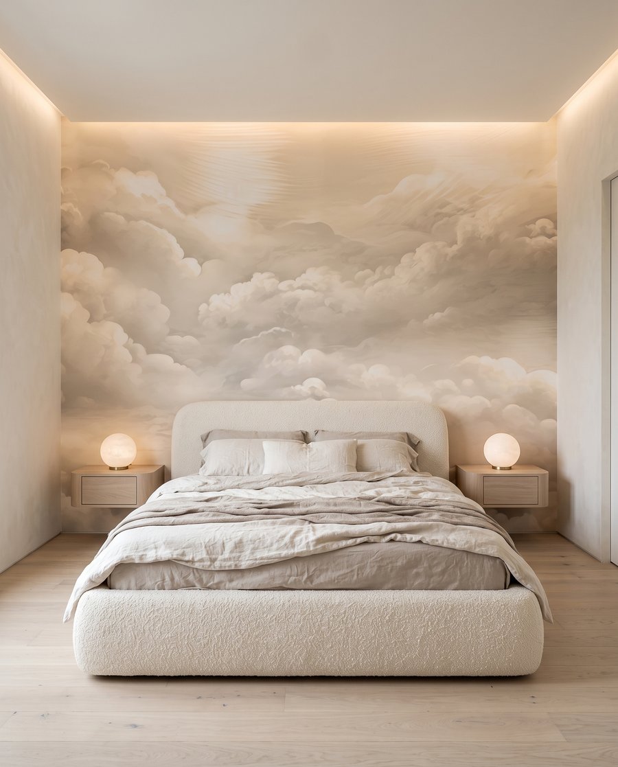 Nuvens e luz suave — interior 2