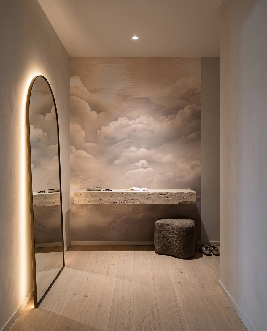 Nuvens e luz suave — interior 5