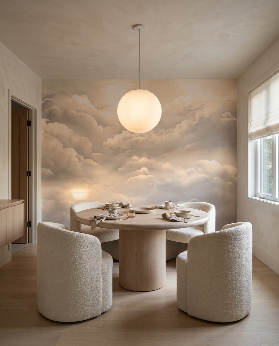 Nuvens e luz suave — interior 6