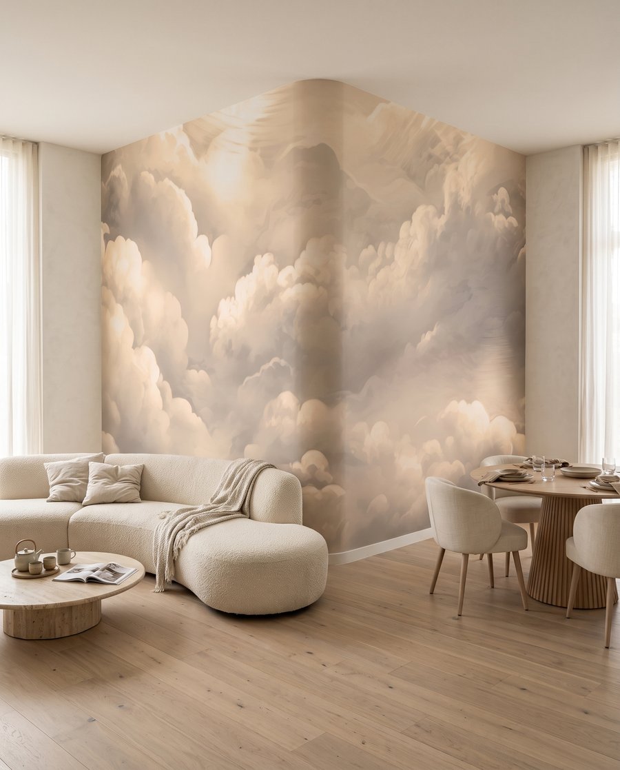 Nuvens e luz suave — interior 7